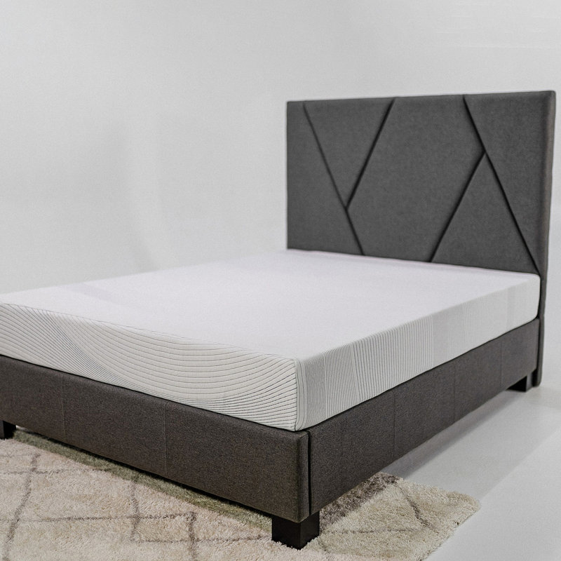 Très grand matelas 8 pouces - Mousse rafraîchissante avec couche de soutien en cuivre à mémoire de forme et tissu respirant épais de 8 po pour un meilleur sommeil