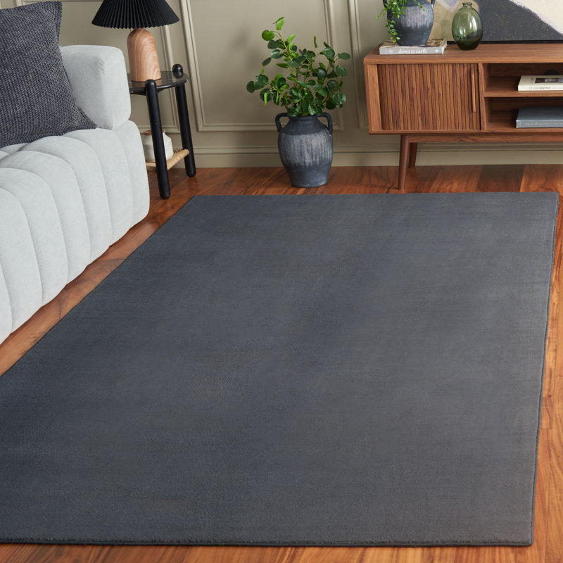 Loft 300 Performance Machine Washable Solid Color Rug, Rectangle 5' x 8'
