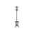 Maelly Coat Rack, Hall Tree Free Standing, 8 Hooks, Entryway, Umbrella Holder, Bedroom, Metal