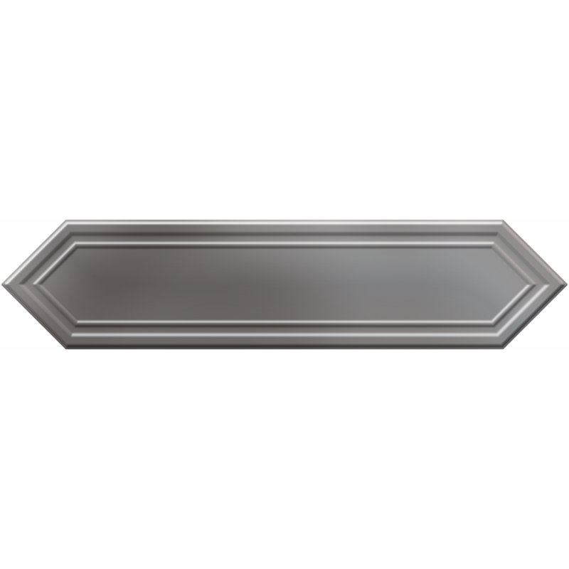 Ion Picket 3 in. x 11 in. Ceramic Metallic-Look Picket Wall Tile (5.49 Sq. Ft. / Case), Silver