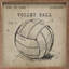 Volleyball brun verni-534738610