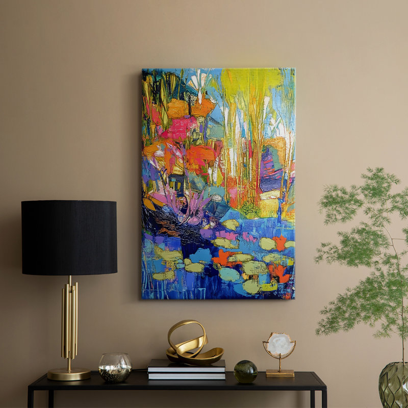 FLORAL Series DCVII -Custom Wrapped Gallery Cavas