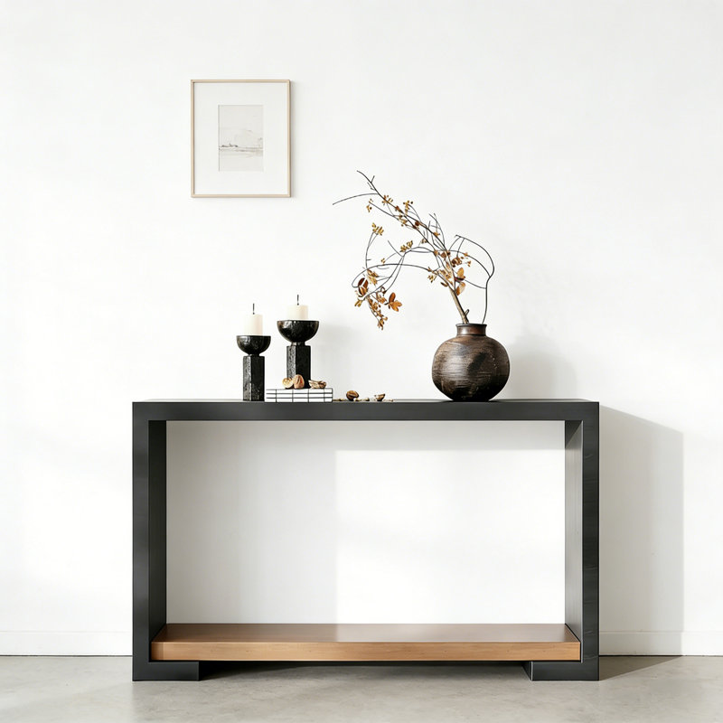Retro Practical Console Table