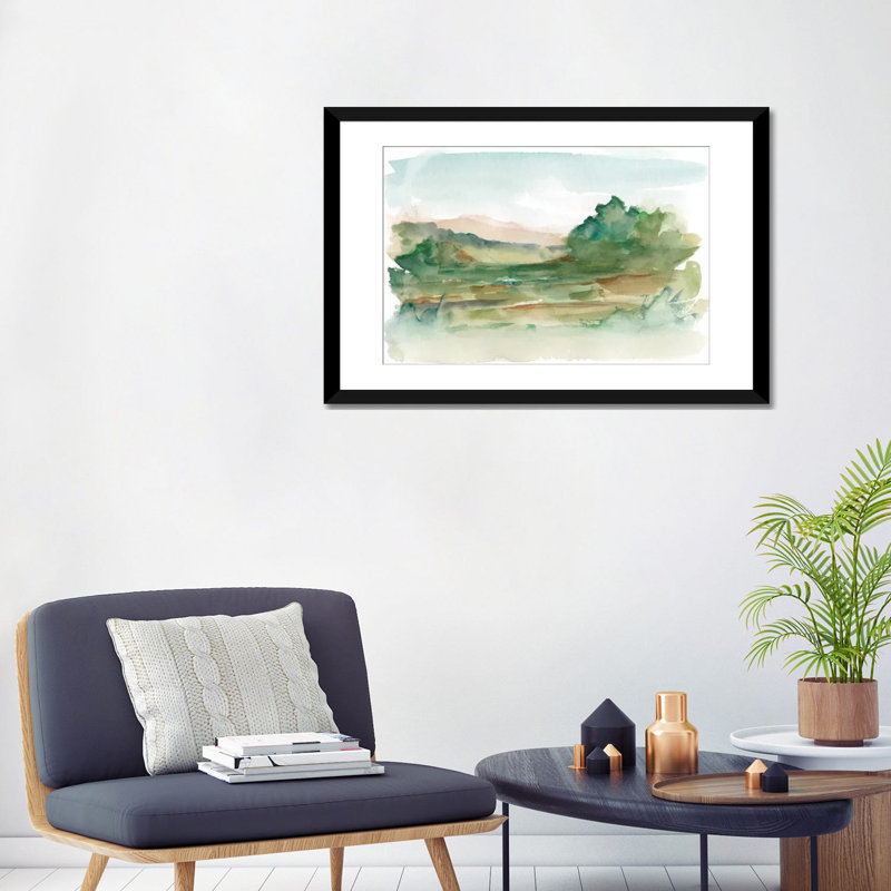 «Impressionist View V» par Ethan harper - impression sur toile tendue, H 16 po x l 24 po x P 1 po, Blanc
