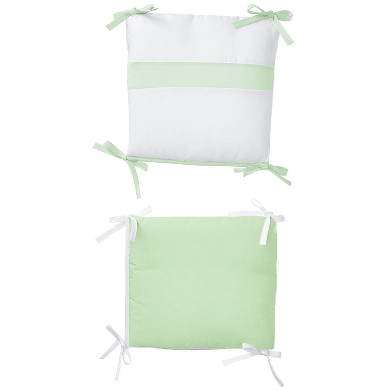 Hajnalka Outdoor 1.5'' Rocking Chair Seat / Back Cushion, Mint