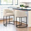 Tabouret de comptoir rembourré Alyce-1520518926