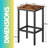 Shrinivas 2PC Counter Height Stools