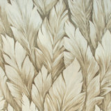 Tropical Collection Somoa Inspired Tropical Leaves 27.8' L x 27.5" W Wallpaper Roll