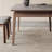 Nordic Wabi-Sabi Style Sintered Stone Dining Table 4 - Person Four Leg Dining Set-101184850