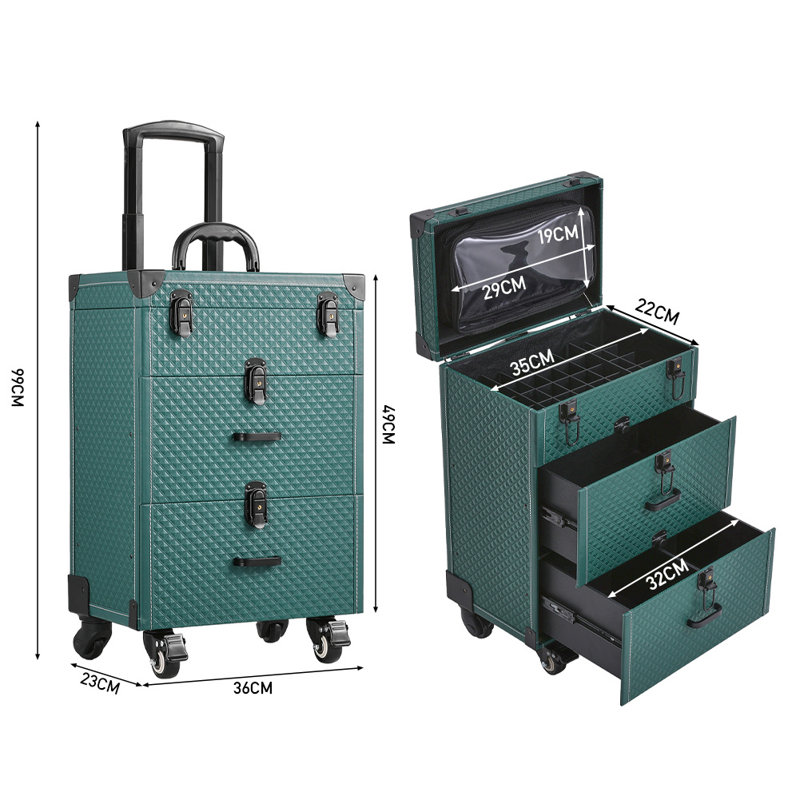 Travel Case + Drawers
