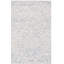 Tapis floral bleu / ivoire en laine / coton touffeté à la main Greisofe-1879792175