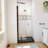 Aqua-Q Fold 36 W X 36 D X 74.75 H Frameless Square Shower Enclosure-64323342-89069385