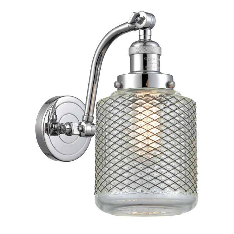 Iyana Armed Sconce, Polished Chrome