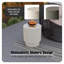 Table d'appoint ronde en fibre de polyester 14 po Biddlesden-1849698153