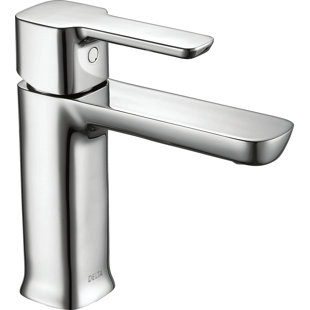 Robinet de salle de bain à un trou avec ensemble de bonde et robinet de lavabo de salle de bain à poignée simple Modern