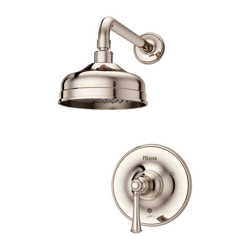 Tisbury Tub & Shower Faucet, Polished Nickel
