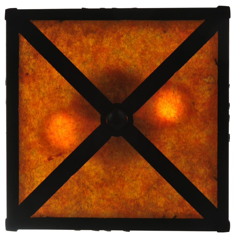 Rustic Lodge 2 - Light Flush Mount