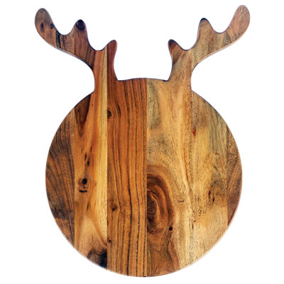 Creative Co-Op Solid Wood Cheese Board