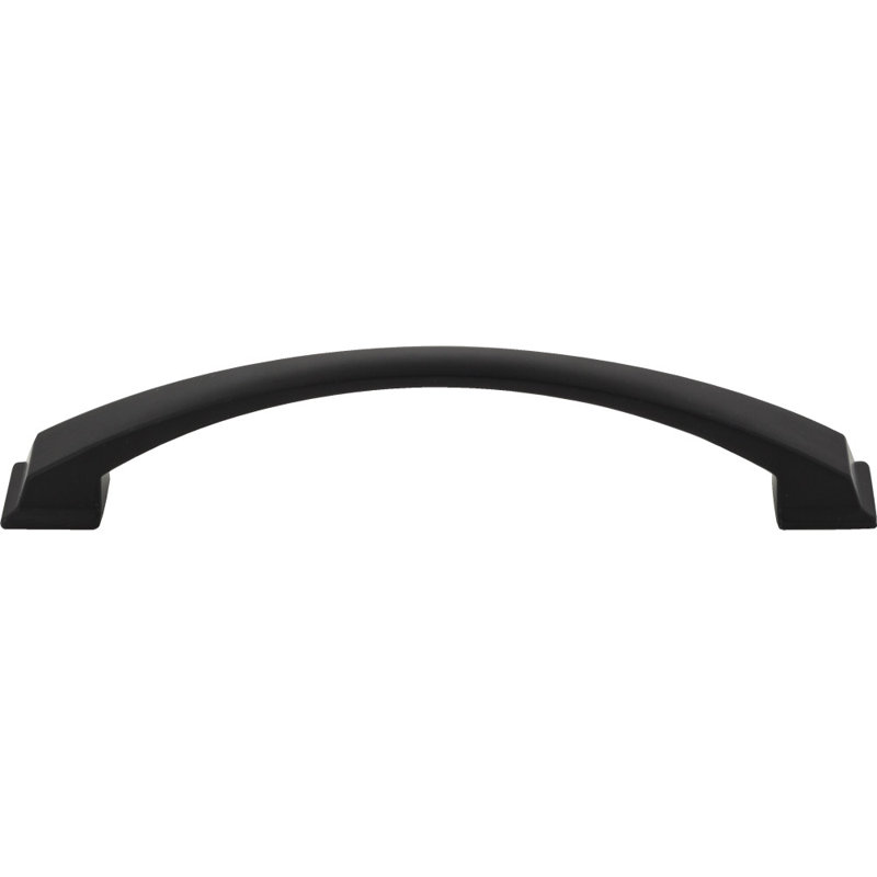 Roman Arch Pull, Matte Black, 3 3/4"