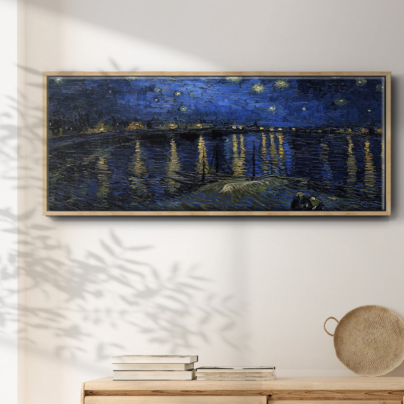 Over the Rhane- Framed Canvas