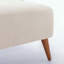 Fauteuil d'appoint Boucle avec dossier enveloppant