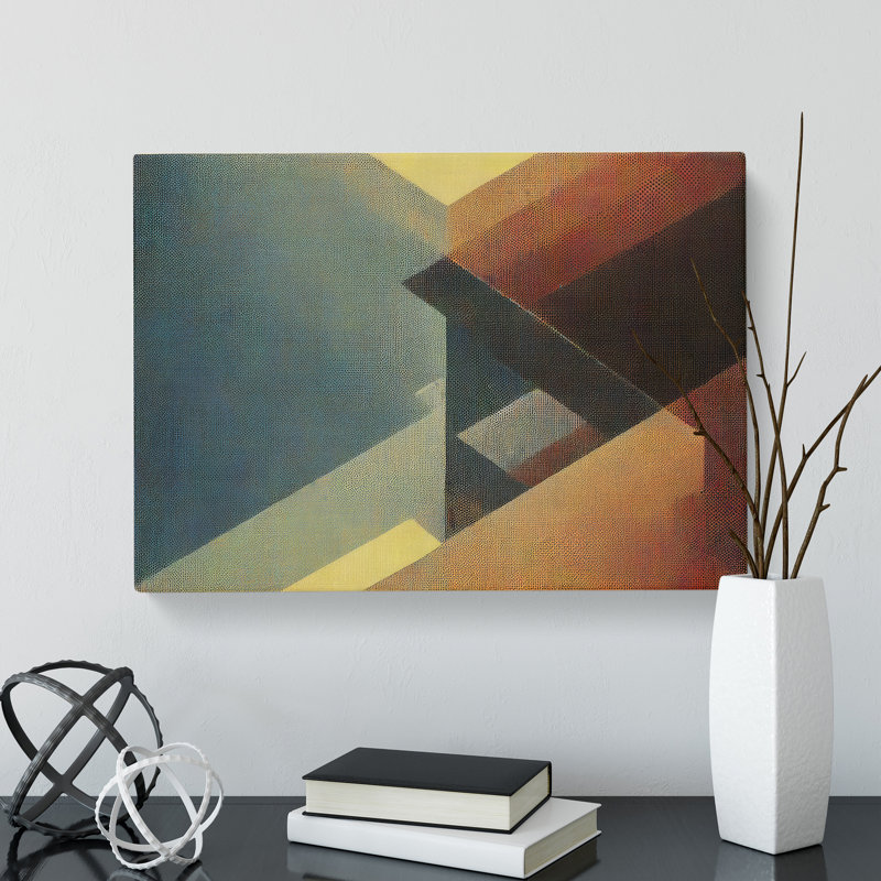 Halftone Art Vol.7 Abstract - Wrapped Canvas Print, 40cm H x 60cm W x 3cm D
