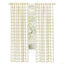 Panneau de rideau simple semi-diaphane avec passe-tringle Antheia-323002533-323002531