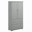Large armoire de rangement pour salle de bain avec tablettes réglables
