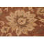 Tapis brun / brun clair en laine noué à la main 10 pi 3 po x 13 pi 5 po Floral
