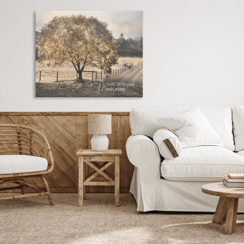 «Hold On To Your Memories», conception par Lori Deiter, H 24 po x l 30 po
