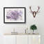 Dewdrops Upon A Lilac Leaf - Single Picture Frame Painting on MDF-56874291-56874292