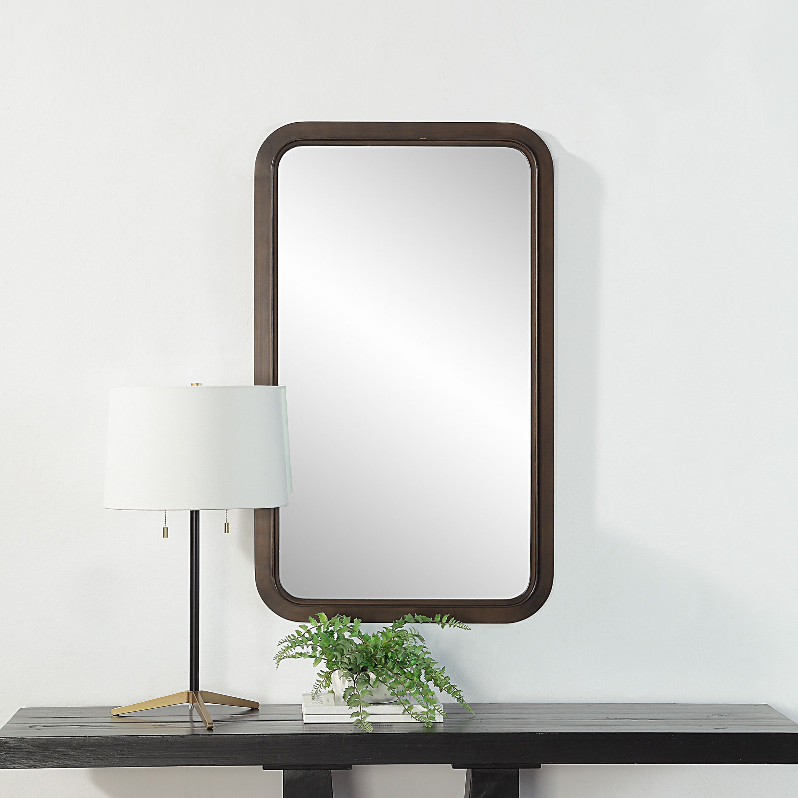 Aluminium Rectangle Wall Mirror