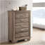 Commode de chambre 5 tiroirs Harrison
