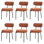 Ensemble de chaises de salle à manger en sherpa Boucle