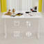 Bureau assis-debout réglable en hauteur, bureau à manivelle pour enfants et adultes, bureau pour la maison, 120 cm de large, blanc
