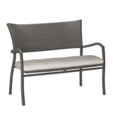Skye Wicker Garden Bench
