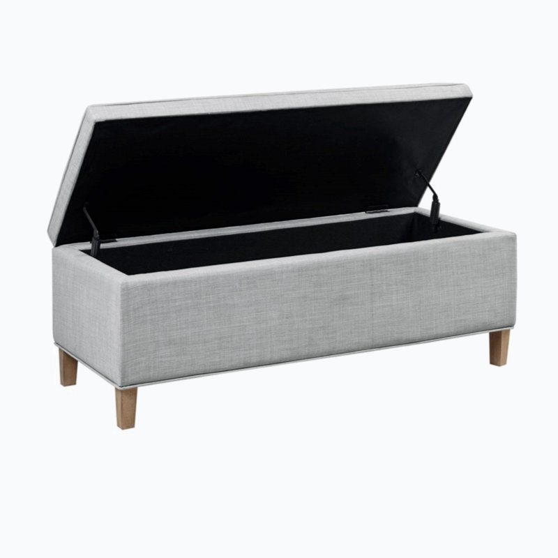 Arundhati Polyester Upholstered Storage Bench