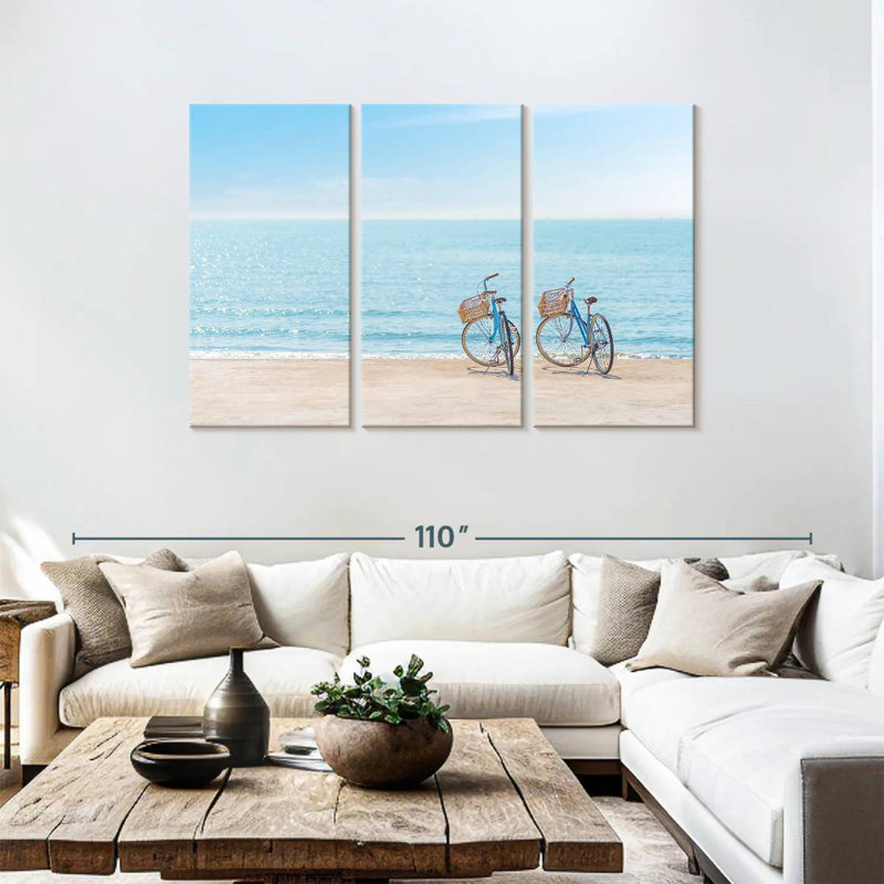 Mehar Beachside Bicycles, 48" H x 74" W