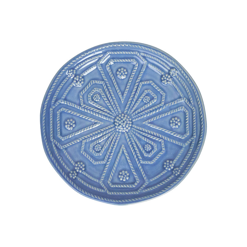 Jardins du Monde Side/Cocktail Plate Assorted - Chambray