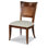 Saber Solid Wood Side Chair in Brown