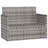 Haeley Steel Outdoor Bench