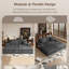 Oversized Upholstered Convertible Chaise Lounge Combination-371059570