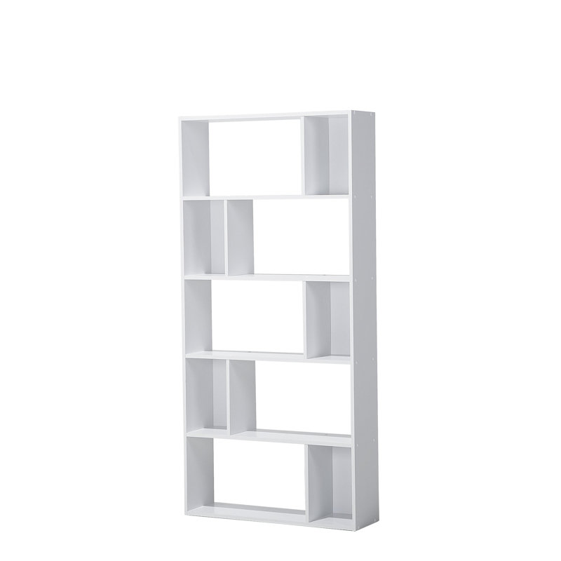 Shaylee 174cm H x 83cm W Standard Bookcase, White