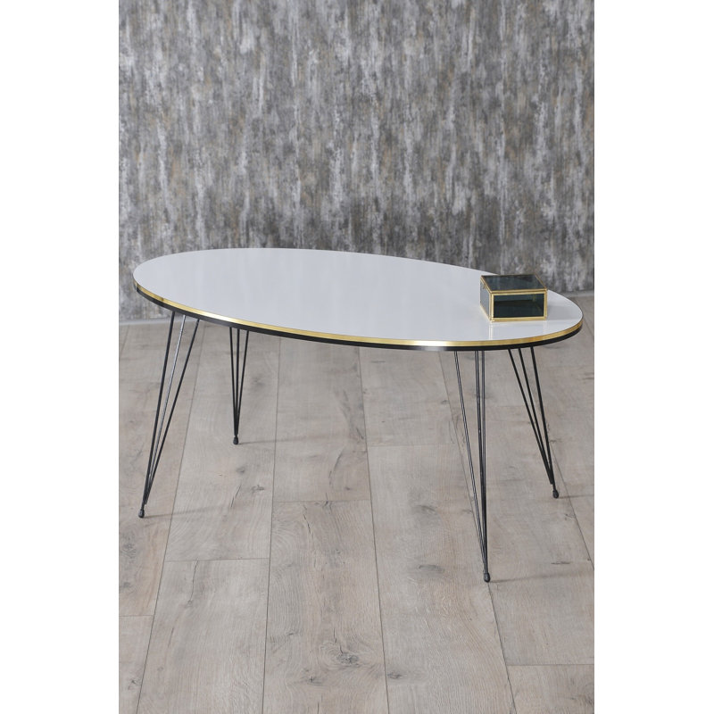 Cafer 35cm Console Table, White