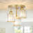 Crystal Semi Flush Mount Ceiling Light-1567602863