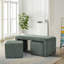 Banc en velours côtelé Belgin-523242370