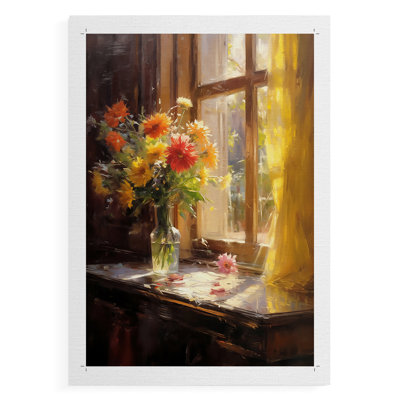 FLORAL Series DCCL XXV - Impression sur toile seulement - NON-CADRE