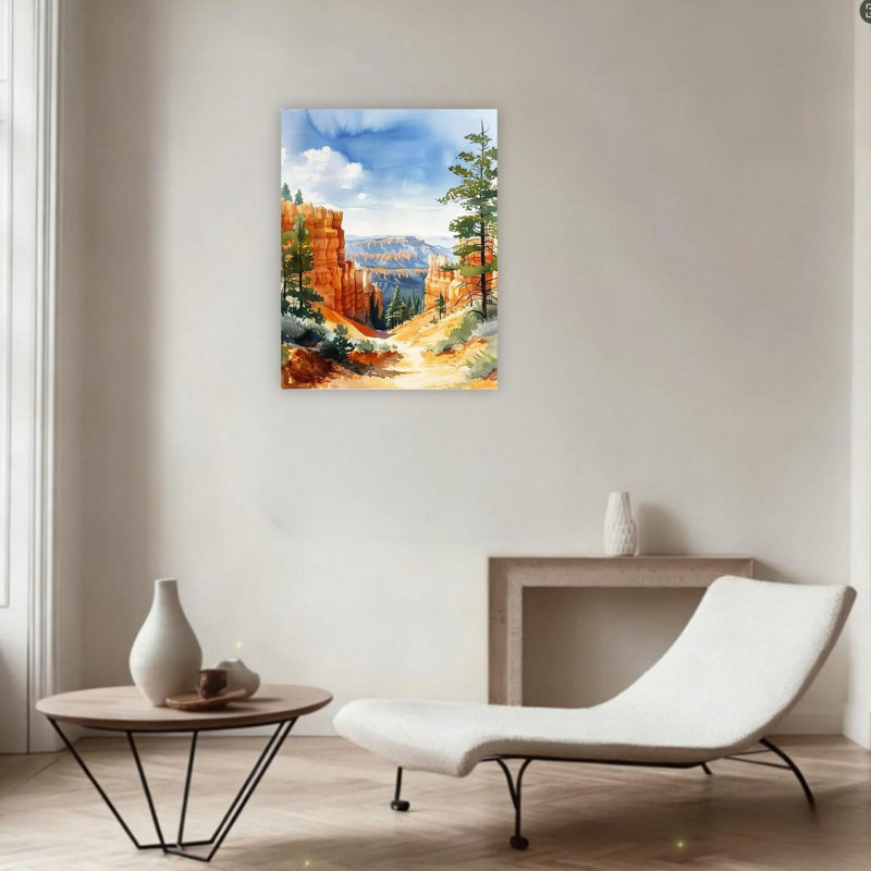 Art mural 24 "x 36" National Canyon