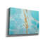 Toile épique Graffiti «Turquoise Stream 2» par Annie Warren, 54 po x 40 po-116330020