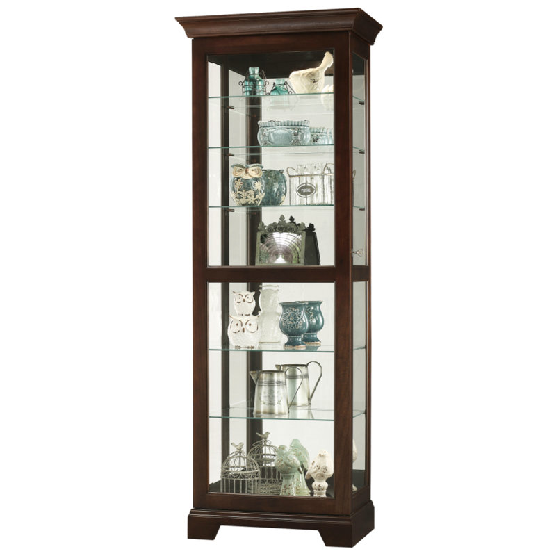Lighted Curio Cabinet, Espresso